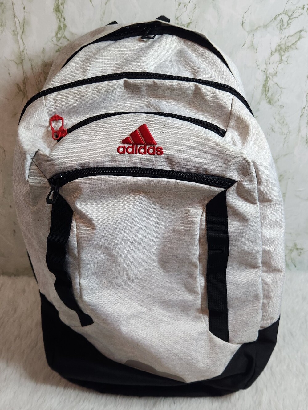 ADIDAS Light Gray Backpack